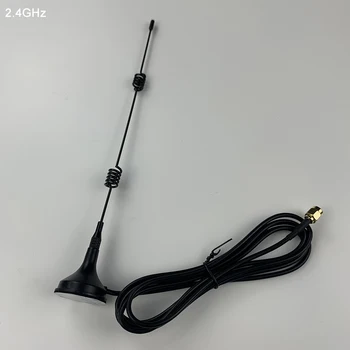2.4 Ghz/433 Mhz Антена 5dbi antena GSM SMA Штекерный Конектор с Магнитна основа ИН Ham Усилвател на радио сигнал Безжичен Ретранслатор Изображение