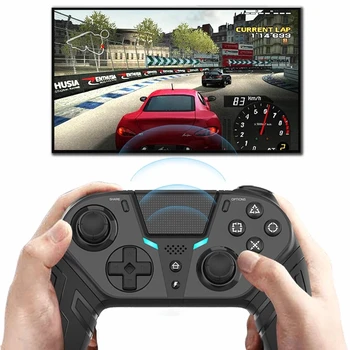 Най-новата версия на Q300 PS4 безжичен гейм контролер Bluetooth PC гейминг контролер за PC Bluetooth контролер Изображение