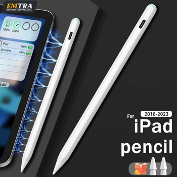 Стилус за безжичното Зареждане EMTRA За Apple Pencil 2 1 За iPad Дръжка за Отклонение на дланта на наклон на Молива За iPad Air 4 5 Pro 11 12,9 Mini 6 Изображение