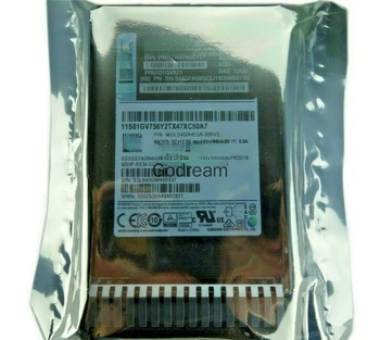 За IBM Lenovo X3650 M5 X3850 X6 SSD 400G 12G 01GV821 SAS 2.5 Изображение