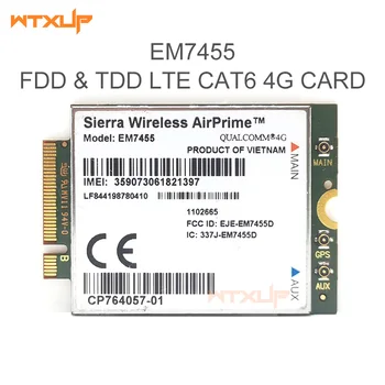 Sierra Wireless EM7455 FDD/TDD LTE Cat6 NGFF/M. 2 4G МОДУЛ 4G КАРТА 300 Mbps Изображение