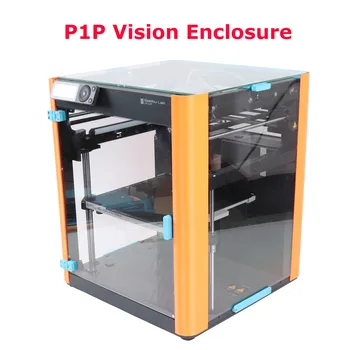 Корпус Blurolls Bambu Lab P1P Vision Комплект за Висока Видимост на Предната Странична PC Горния Закалено Стъкло е 3 мм С Магнитни страни Изображение