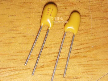 Оригинален танталовый кондензатор 10шт/35V0.1UF 104L 2.54 мм Изображение
