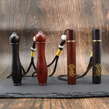 Запалка за цигари с виолетов огън от сандалово дърво и дизайн от сандалово дърво 2023 Нови запалки за пушачи Изображение