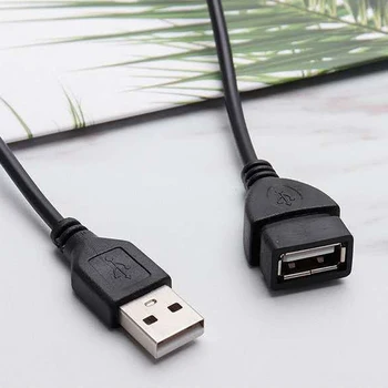 USB-удължител Високата кабел USB 2.0 за мъже и жени Синхронизация на данни USB 2.0 удължителен кабел Кабел удължителен кабел Изображение