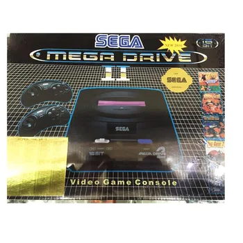 Направи си САМ Детска карта на Черно PAL Версия на Plug EU Игрални Конзоли са Подходящи За Sega MD2 MD 2 TV Видеоигровая Конзола Класическа Карта 16 Битов Момче Изображение