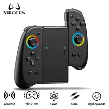 Съвместим контролер Joypad-Геймпад Nintendo Switch (L/ R) за Switch/ OLED-джойстик Animal Против с функция Crossing Custom Wake Up Изображение