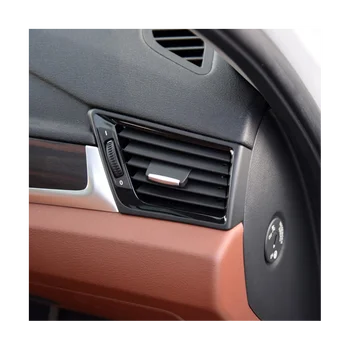 LHD Левосторонний Водачът на Автомобили Наляво Надясно Централен Климатик Ac Вентилационна Решетка Изходна Панела с Покритие за BMW X1 E84 2010-2015 Изображение