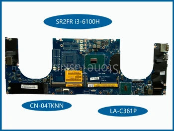 Безплатна Доставка CN-04TKNN за Dell XPS 9550 дънна Платка на лаптоп AAM00 LA-C3619 Процесор SR2FR I3-6100H Процесор DDR4 100% тествана Изображение