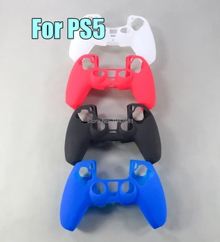 1 бр., 4 цвята, противоскользящий силиконов калъф за SONY Playstation 5, геймпад за PS5, игрови аксесоари, калъф за джойстик Изображение