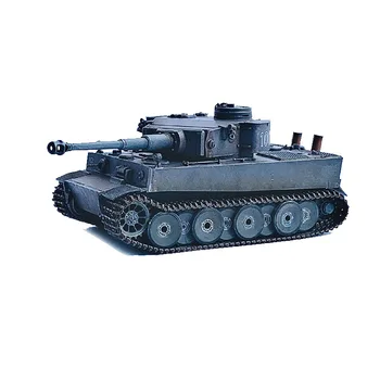63113 Немски танк Тигър в мащаб 1:72, Първоначалната 502 тежка броня, декори за сцени в лагера, военна бойна машина, са подбрани модел Изображение