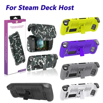 За конзолата Steam Deck Защитен калъф, който предпазва от падане и прах, защитен калъф със стойка и подвижен калъф, игрови аксесоари Изображение