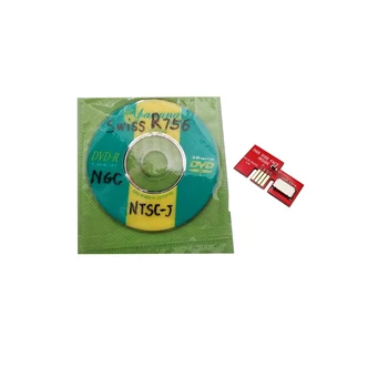 Швейцария диск за зареждане Mini DVD NTSC, pal Micro SD Card Adapter TF Card Reader за адаптер NGC SD2SP2 Поддържа сериен порт Изображение