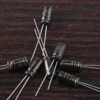 10 Бр. кондензатори Elna RBD 2,2 icf 50 2,2 mfd аудио серия биполярно кондензатори Изображение