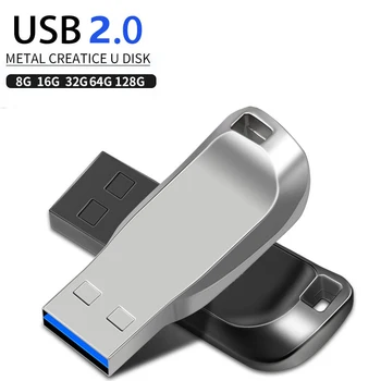 USB 2.0 Стик USB Flash Drive 128 GB, 64 GB, 32 GB, 16 GB, 8 GB флаш памет 8 GB 16 GB 32 GB 64 GB 128 GB USB FlashDrive 2.0 Водоустойчив Изображение