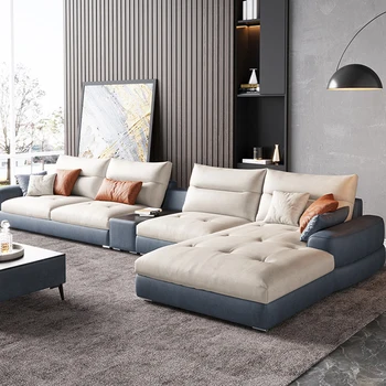 Текстилен диван, технология дневна, луксозен диван Изображение