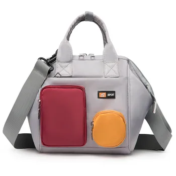 Гореща Разпродажба на дамски Раници с Голям капацитет, водоустойчива чанта за майките, ежедневието е чантата за пътуване, дамски чанти за памперси, чанта през рамо Изображение