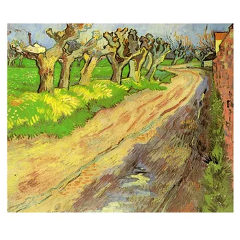 Ръчно рисувани с маслени бои на Ван Гог репродукция пейзаж 