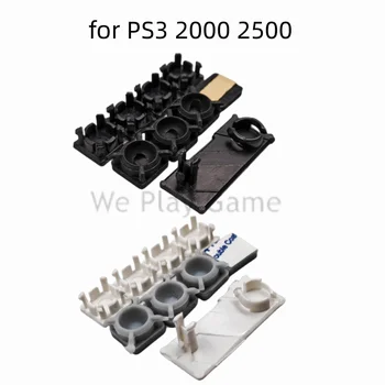 За конзола Sony Playstation PS3 Slim 2000 3000 Гумени крачета пластмасови винтови капачки за Подмяна на комплекта Изображение