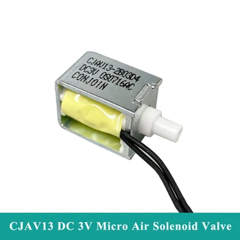 CJAV13 DC 3V 3.7 V Малък Кухненски Електрически Електромагнитен Клапан Нормално затворен тип, Клапан за регулиране на дебита на въздуха, на Изпускателния клапан, Молокоотсос 