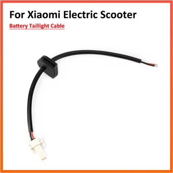 Задна светлина, силикон съединители, Акумулаторни кабел за Xiaomi Mijia M365 1S Pro MI3, електрически скутери, гумени клеми линия Изображение
