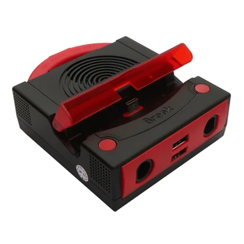 Захранване Brook Power Bay Crimson, зарядно устройство ще захранване на зарядно устройство за Nintend Switch, GameCube контролер, съвместим с HDMI EFM0008415 Изображение
