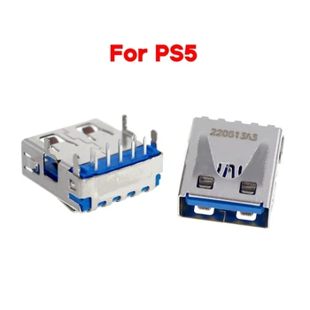 Захранващият кабел USB Type-A за зарядно устройство конектор на контролера ps5 Изображение
