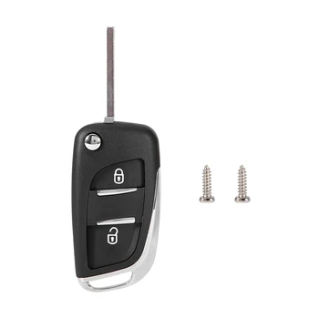 Корпус Дистанционно Ключ на Корпуса на Дистанционното на Ключа Калъф За Дистанционно Ключ за Подмяна на Корпуса Дистанционно Ключ 2-Бутон на Кутията CE0536 е Подходящ за Автомобила Smart Key Car Изображение
