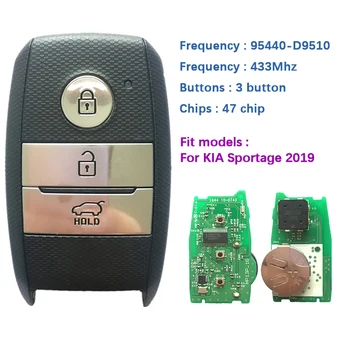 CN051088 след продажбено обслужване Proximity 95440-D9510 За KIA Sportage 2019 Smart Remote ID49 433 Mhz Бесключевой Авто Ключ Изображение