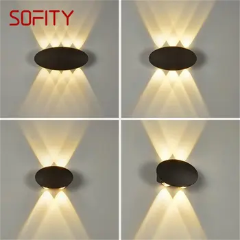 SOFITY LED монтиран на стената Лампа Модерен Външен Лампа Творческа Стенни Водоустойчива Лампа За Дома: Коридор Изображение