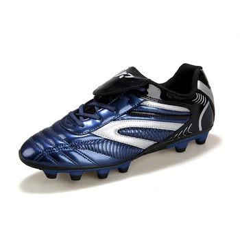 Мъжки футболни обувки с нескользящим покритие, футболни обувки, износоустойчиви футболни обувки, спортни гуменки за момчета Изображение