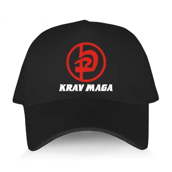 Мъжка луксозна марка градинска спортна шапка KRAV MAGA, оригинална новост, забавен дизайн, бейзболни шапки, солнцезащитная регулируема шапка Изображение