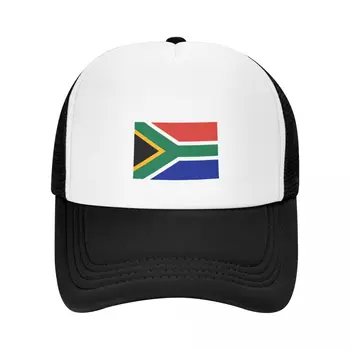 Бейзболна шапка с флага на Южна Африка, черна шапка с див топката, риболовна шапка, дамски шапки, мъжки Изображение