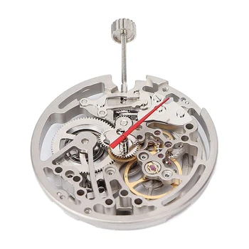 Автоматично кухи часовников механизъм с пластмасово чекмедже за съхранение на стари части Изображение