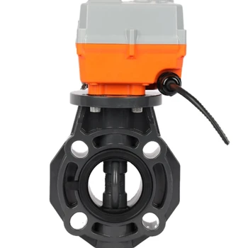 мотор електрически дроссельный клапан PVC, управляващ водно капак със задвижване на 24 и 220 vac 110 vac Изображение