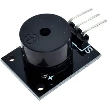 Модул KY-006 3pin Keyes Миниатюрен пасивен сигнал, модул аларма сензор, съвместим с Arduino Start Kit KY006 Изображение