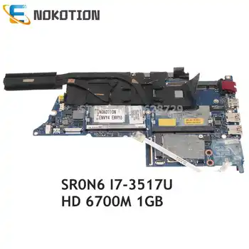 NOKOTION За HP ENVY4 ENVY6 дънна Платка на лаптоп SR0N6 I7-3517U процесор HD7600M 1G + Радиатор 708976-501 708976-001 QAU30 LA-8661P Изображение
