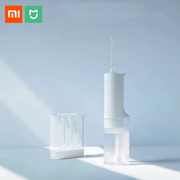 Оригинален Xiaomi Mijia Електрически Иригатор За Устната Кухина, Пасти За Измиване, Пречистване На Зъбите, Водна Нишка, Водоустойчив Висока Честота На Пулса Изображение